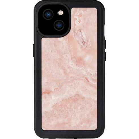 Crystal Pink iPhone 15 Plus Waterproof Case